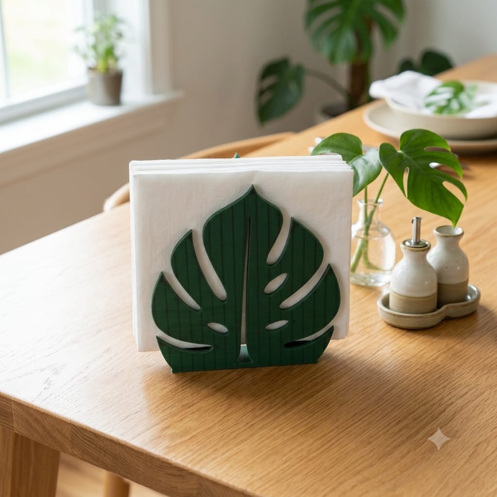 Monstera Tissue Holder