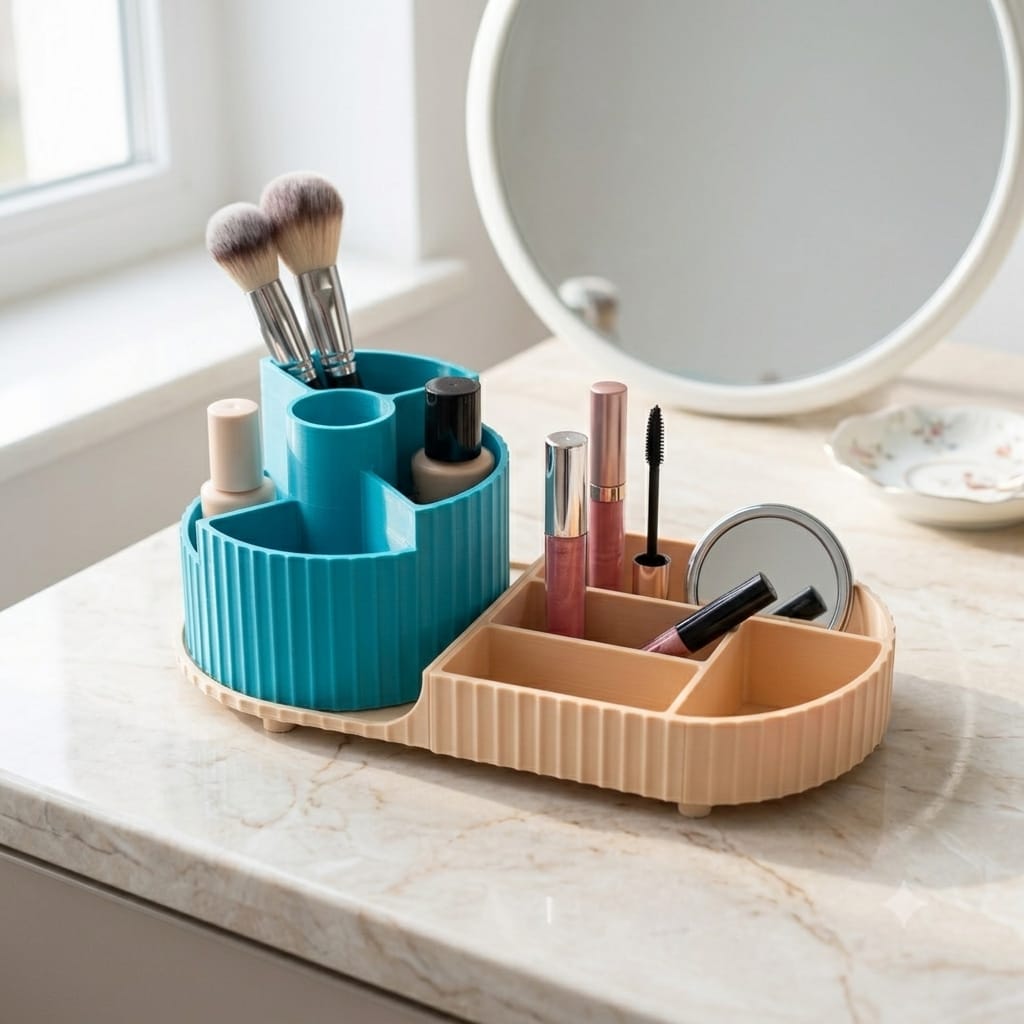 Rotating Makeup Organizer